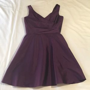Purple Alfred Sung Dress